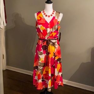 Signature by Robbie Bee floral dress